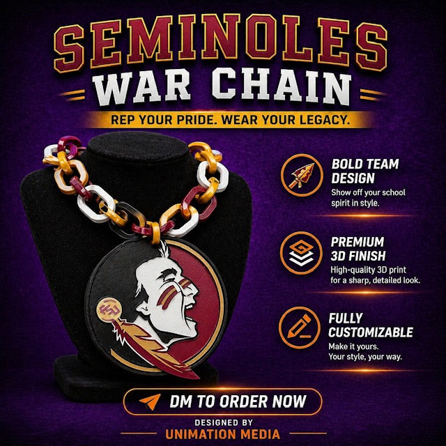 Florida State Seminoles War Chain – Unleash the Warrior Spirit!
