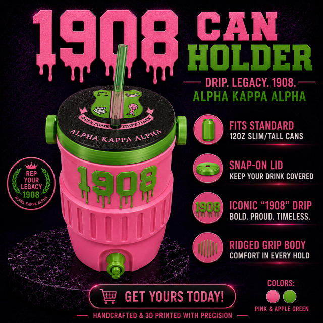 REP YOUR LEGACY — 1908 CAN HOLDER 💚🩷