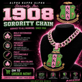 Alpha Kappa Alpha Sorority, Inc.® Hype Chain – 1908 Edition