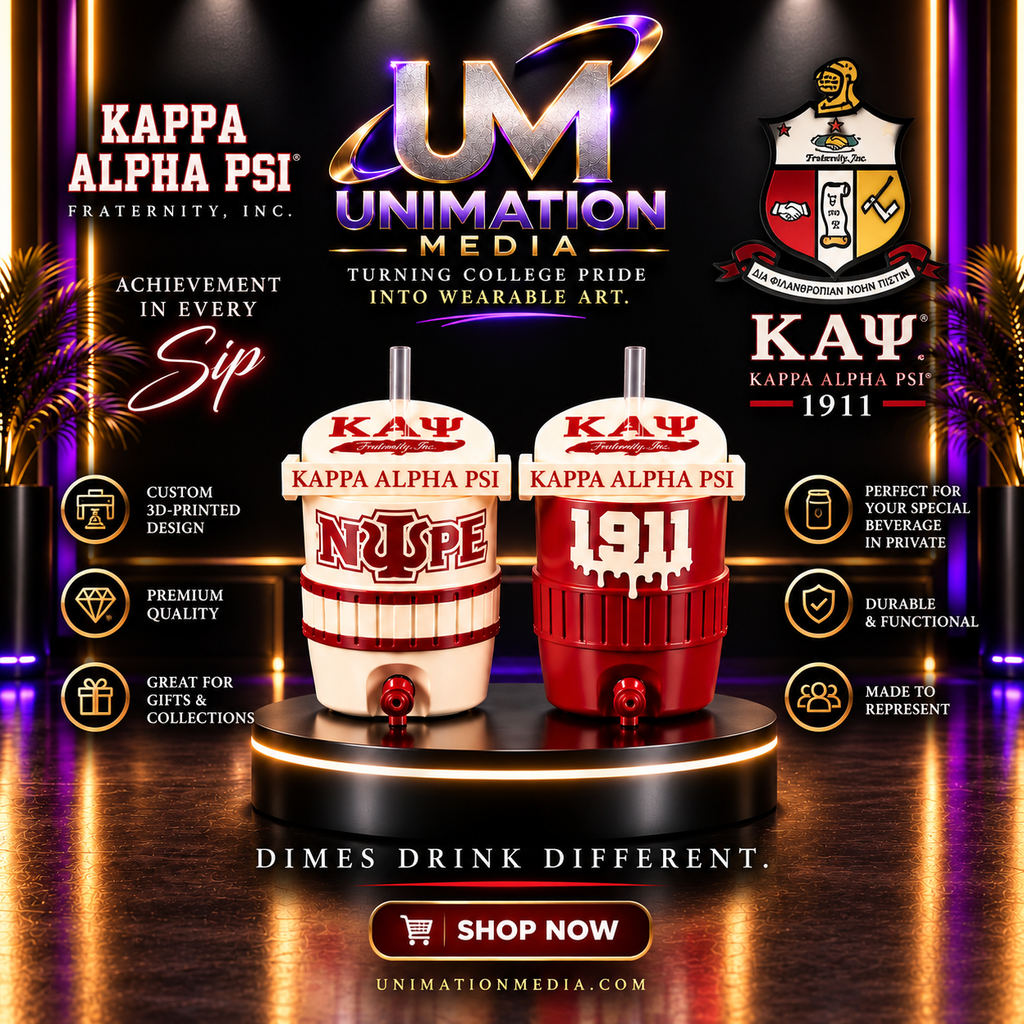 Kappa Alpha Psi® 1911 3D-Printed Can Cup – NUPE Edition